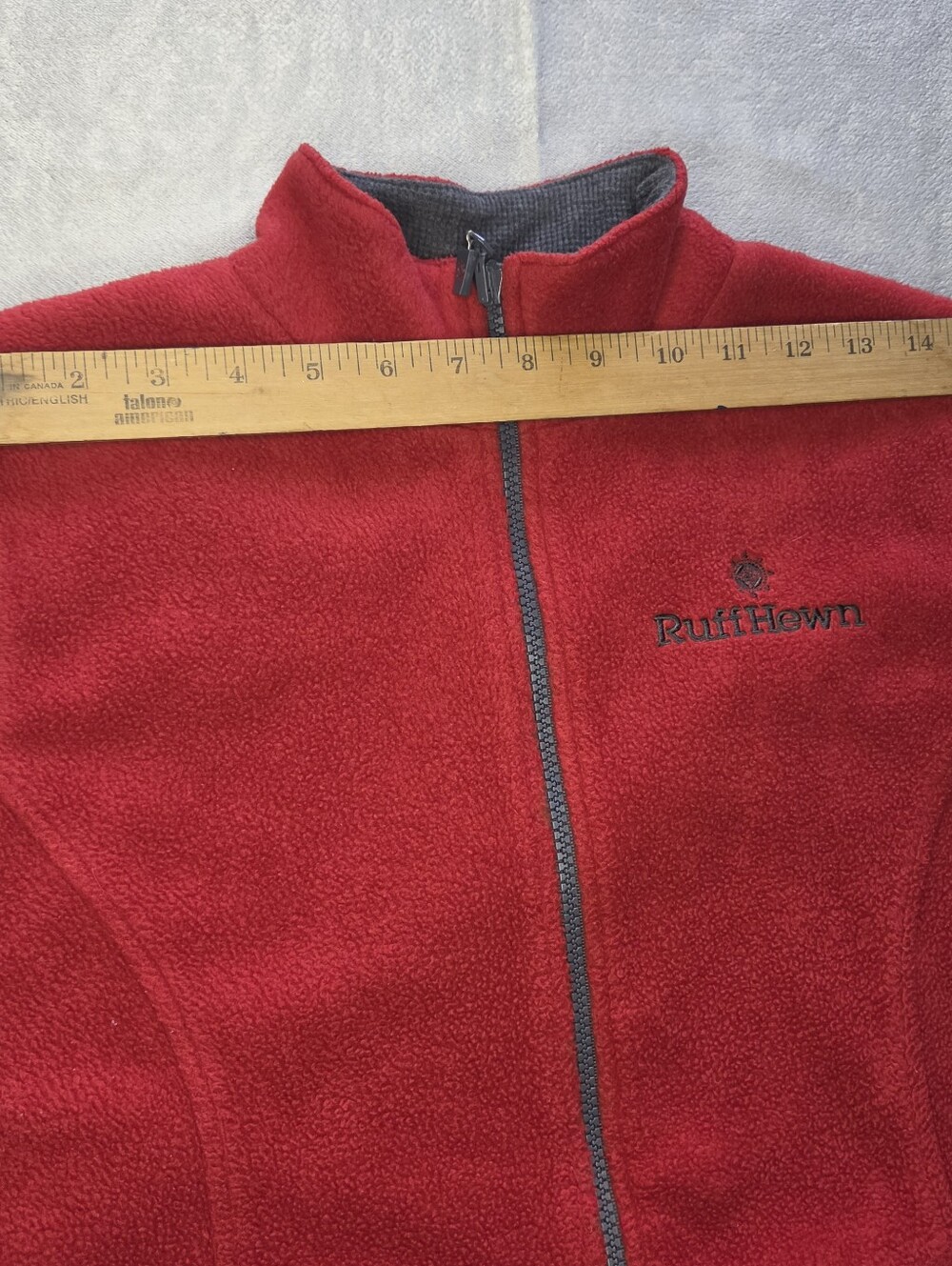 Ruff Hewn Reversible Vest Size M Medium with Contrast Collar - Picture 5 of 8